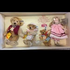 Suzanne Gibson Steiff 1985 Goldilocks & The 3 Bear